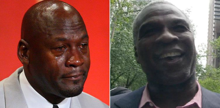 Charles Oakley Reveals What Michael Jordan Thinks About Crying Meme ::  Hip-Hop Lately