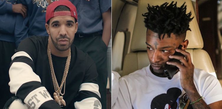 RapTV on X: 21 Savage & Drake, 2016🔥