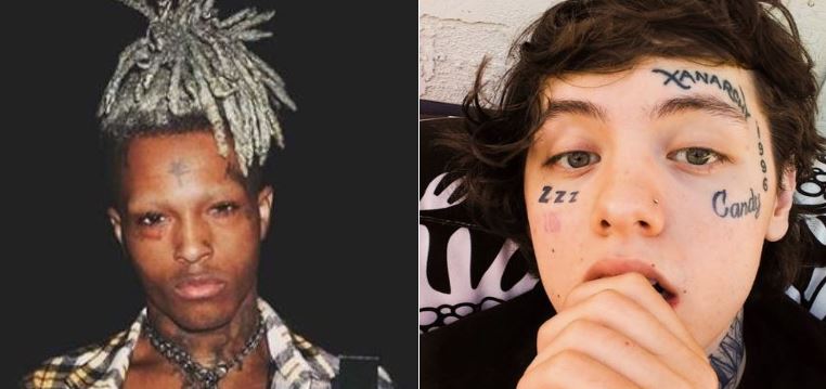 Lil Xan Gets XXXTentacion Inspired Tattoo On His Nose.