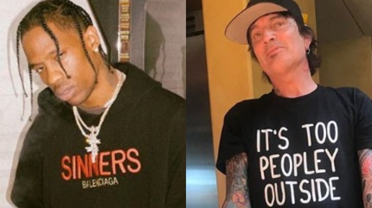 LOOP LIFT … Tommy Lee calls Rapper Travis Scott a 'f**king idiot