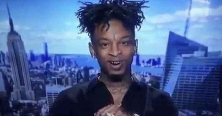 21 Savage Shares Goofy High School Selfie With His First Designer Glasses