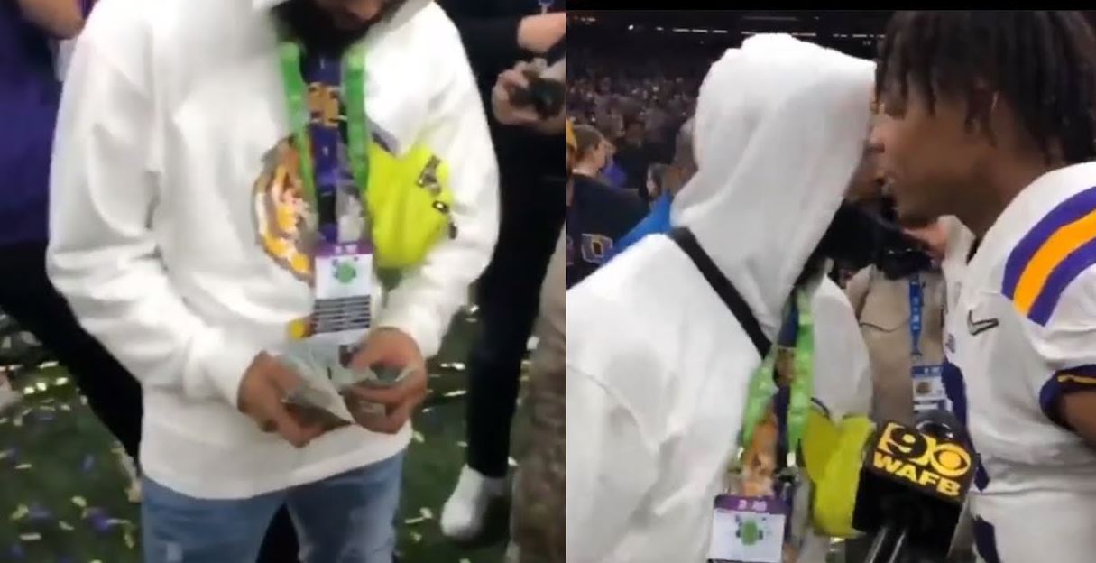 Joe Burrow Says OBJ Gave Him REAL Cash After Game, LSU Self-Reports To NCAA