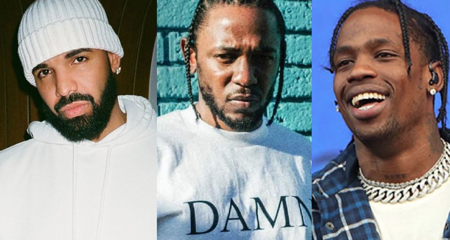 Drake, Kendrick Lamar & Travis Scott Come Out For Kobe