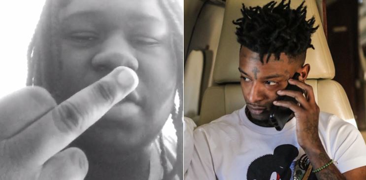 21 Savage THREATENS Lil Baby To Cross His Path In Atlanta 