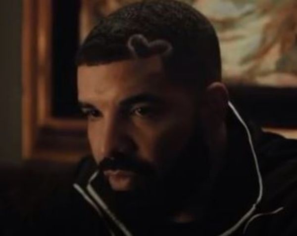 Drake Has Posted And Deleted A Wild New Haircut PHOTO Hip Hop Lately   Drake Heart 1609688241.med 