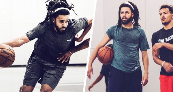 J. Cole Makes His First 3-Pointer In Canadian Basketball League