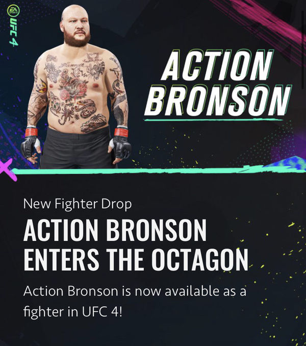 Action Bronson - New 4 Star Heavyweight : r/EASportsUFC