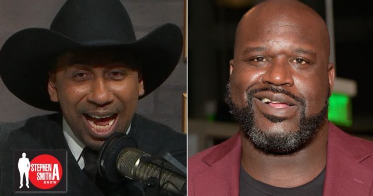 Shaq Clowns Stephen A. Smith's Hairline :: Hip-Hop Lately