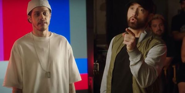 Eminem Finally Confronts Pete Davidson