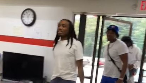 Watch Barber Kick Guy Out Of Chair Because Quavo Walks In