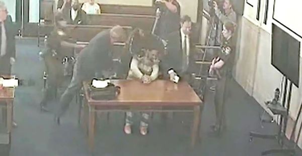 Watch Father Attack Man On Trial For Killing His Two Year Old Son