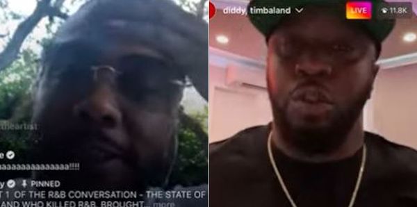 Diddy Screams At Timbaland Over the Death Of R&B