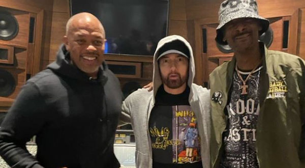 Eminem, Dr. Dre & Snoop Dogg Have Something Cooking