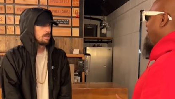 Fake Eminem Has Tech N9ne Shook [VIDEO]