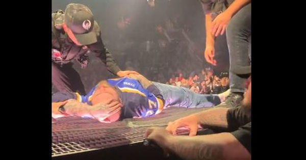 Post Malone Suffers Vicious Stage Fall; Helped By Medics [VIDEO]