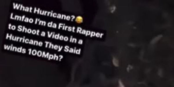 Soulja Boy Bait: Watch Juvenile Baby Become First Rapper To Record Video In a Hurricane