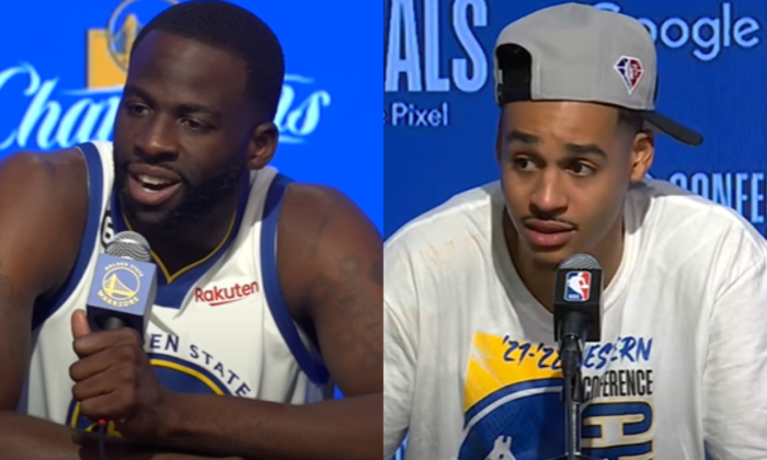 Watch: Draymond Green punches Jordan Poole in face