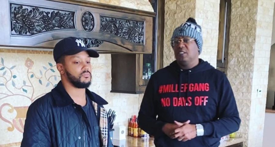 Los Angeles, USA. 08th May, 2019. Romeo Miller and father Master P