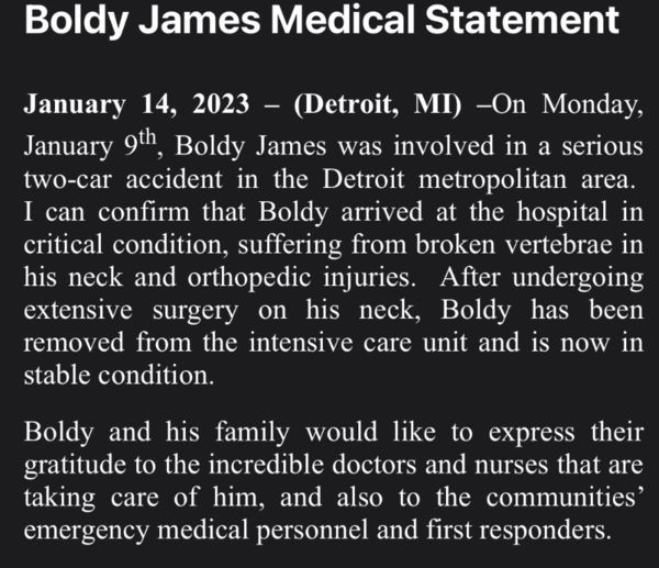Boldy James Drops Surprise Album Days After Serious Car Crash