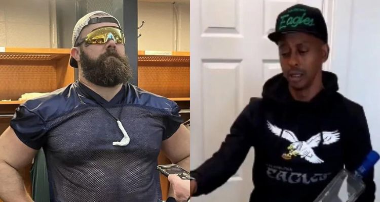 Gillie Da Kid gets the cold shoulder from Jason Kelce. :: Hip-Hop Lately