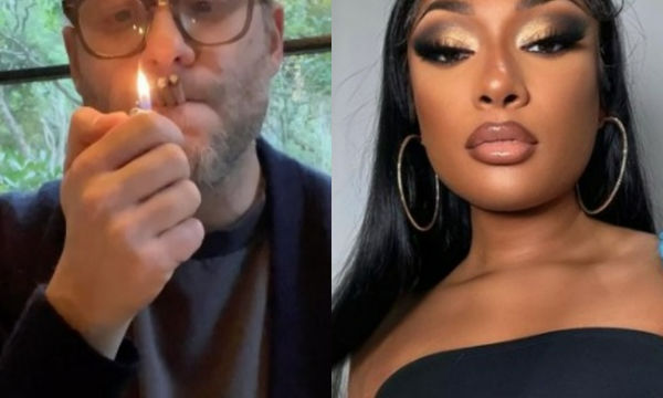 Seth Rogen Talks Smoking Weed With Megan Thee Stallion & Her Fake Brother