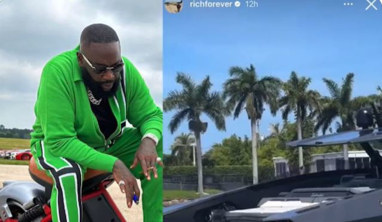 Rick Ross Stunts A $4 Million Lamborghini Yacht :: Hip-Hop Lately