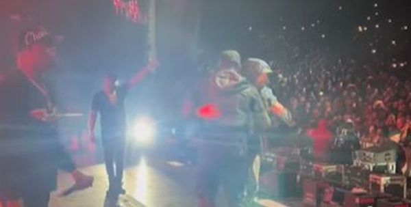 Eminem Comes Out For Best Friend 50 Cent In Detroit