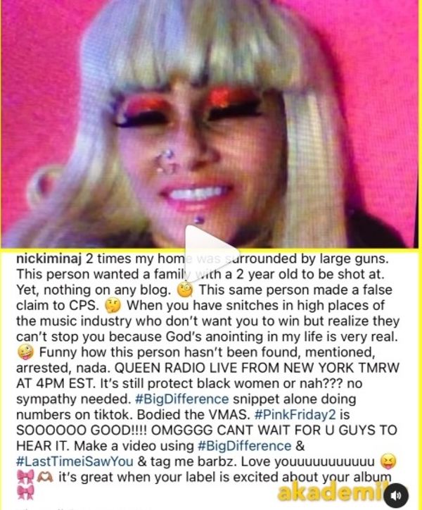 Nicki Minaj Leaks Recording Of Someone Calling The Cops On Her :: Hip ...