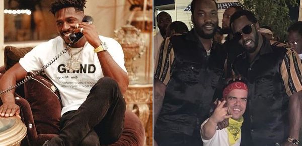 Antonio Brown Has A Question For Meek Mill In Light Of Diddy Allegations