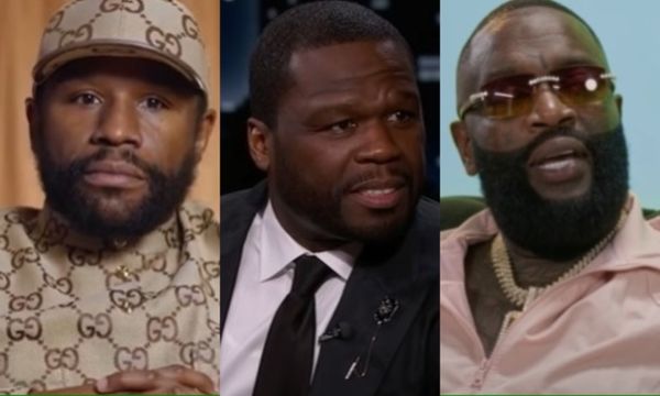 Rick Ross Shares A Laugh With Floyd Mayweather After 50 Cent Dissed Him Over Diddy
