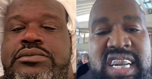 Shaq Threatens Kanye And Then Deletes