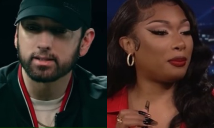 Megan Thee Stallion's Fans Rip Eminem For Joking About Tory Lanez Shoo ...