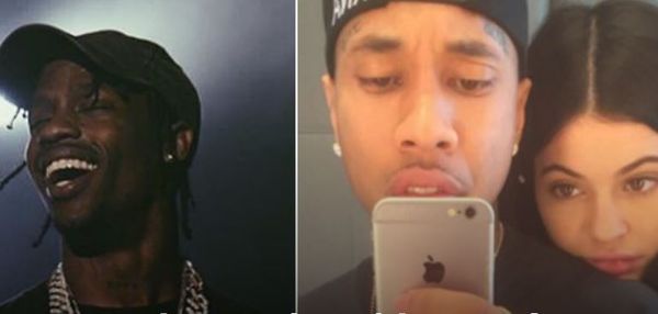 Tyga and Travis Scott Fight In France