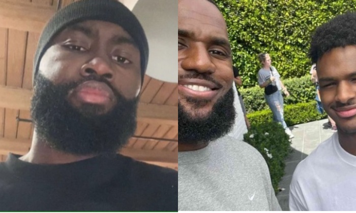 Jaylen Brown Caught On Camera Saying Bronny James Isn T Nba Material Jaylen Brown Caught On Camera Saying Bronny James Isn T Nba Material
