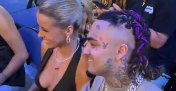 Lil Pump Is Sniffing Around The Hawk Tuah Girl