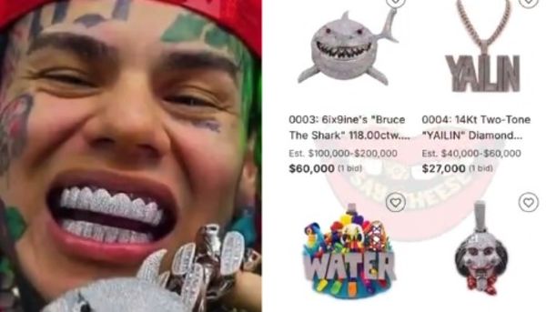 IRS Is Selling All Of Tekashi 6ix9ine's Stuff