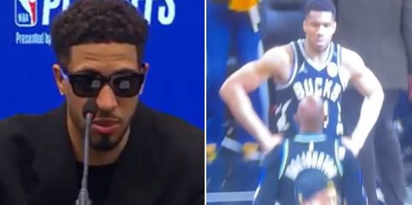 Tyler Haliburton Responds to His Dad Getting In Giannis's Face