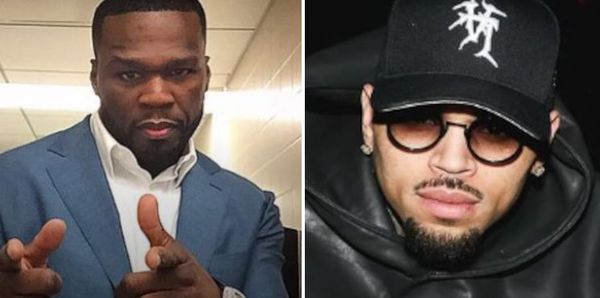 50 Cent Reacts To Chris Brown getting Locked Up In England