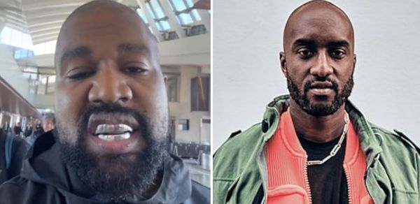 Kanye Threatens To Disrespect Virgil Abloh's Grave