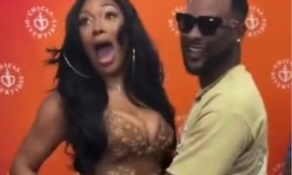 Watch A Guy Get Into Trouble For Feeling Up Megan Thee Stallion At Meet-And-Greet